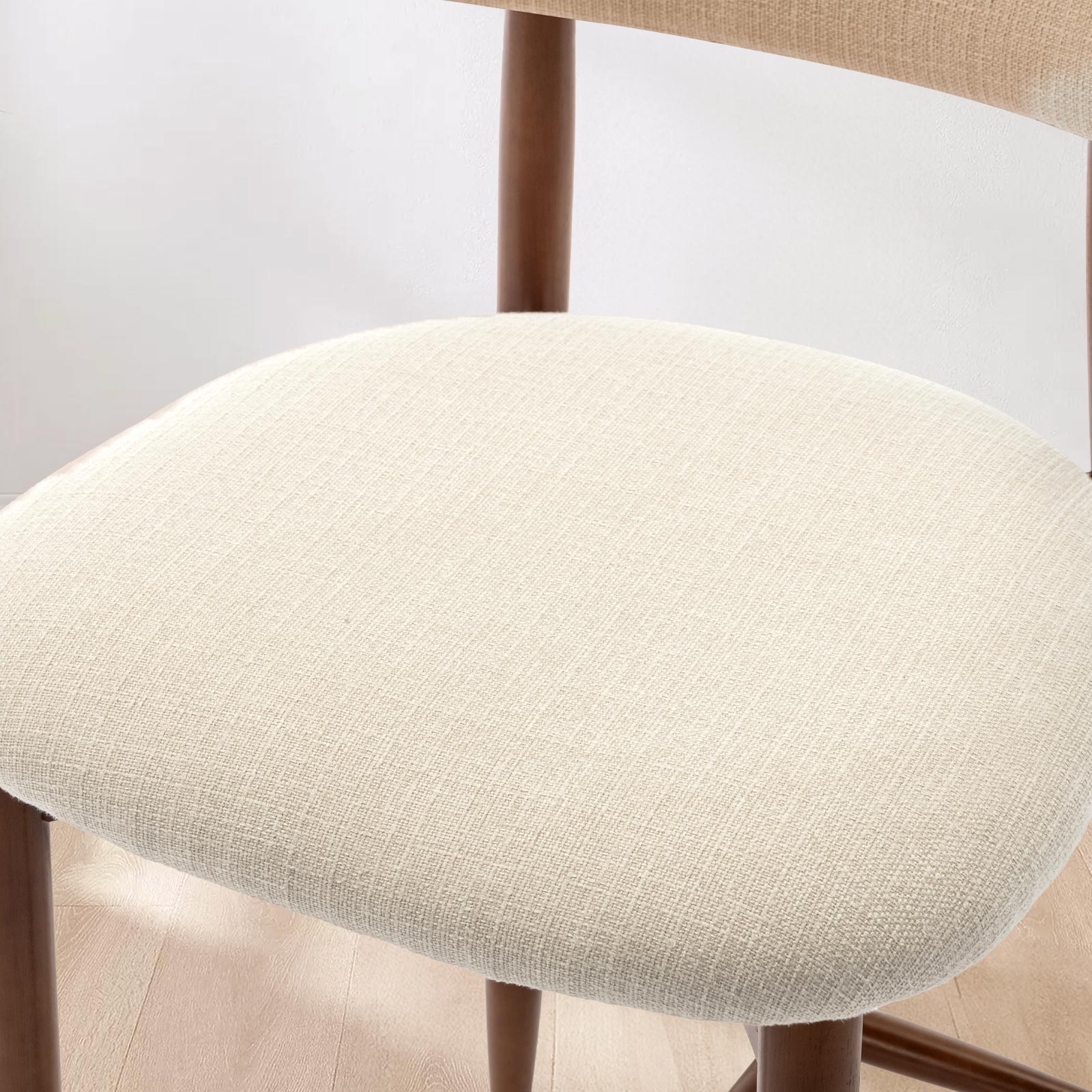 COLAMY ARLA Scandi Minimalist Dining Chair